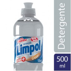 Detergente Líquido Limpol Cristal 500ml Detergente Líquido Limpol Cristal 500ml