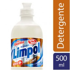 Detergente Líquido Limpol De Coco 500ml Detergente Líquido Limpol De Coco 500ml