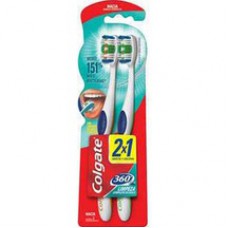 Escova Dental Colgate 360 Macia 2un Promo Leve 2 Pague 1