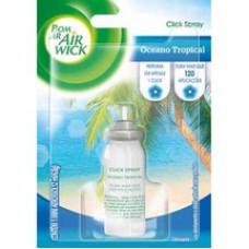 Purificador Bom Ar Click Spray 12ml Refil Oceano Tropical
