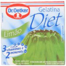 Gelatina Diet Limão Dr. Oetker 12g
