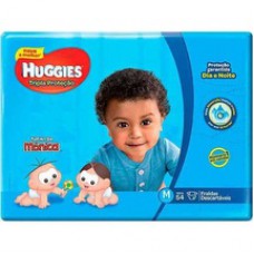 Fralda Huggies Tripla Proteção M - 54 Fraldas