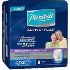 Roupa Intima Plenitud Protect Plus G/xg - 8 Unidades