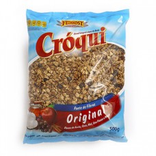Cereal Integral à Base De Aveia CrÓqui Mel Pacote 500g