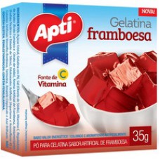Gelatina Apti 35g Framboesa