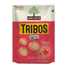 Biscoito Salgado Mãe Terra Tribos Tomate E Manjericão 50g