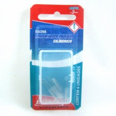 Escova Interdental Bitufo Refil Cilíndrico Com 06 Unidades Ref:165
