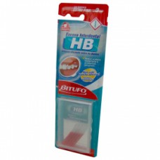 Escova Dental Bitufo Interdental Hb Cilíndrica 3mm Com 10 Unidades
