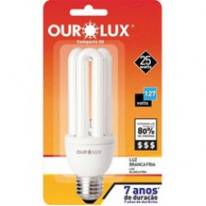 Lâmpada Ourolux 3u 25w Elet. 6400k 127v